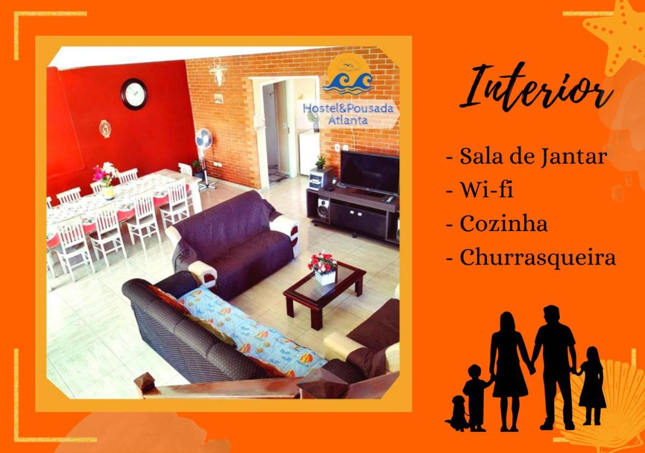 Hostel & Pousada Atlanta Peruíbe Esterno foto